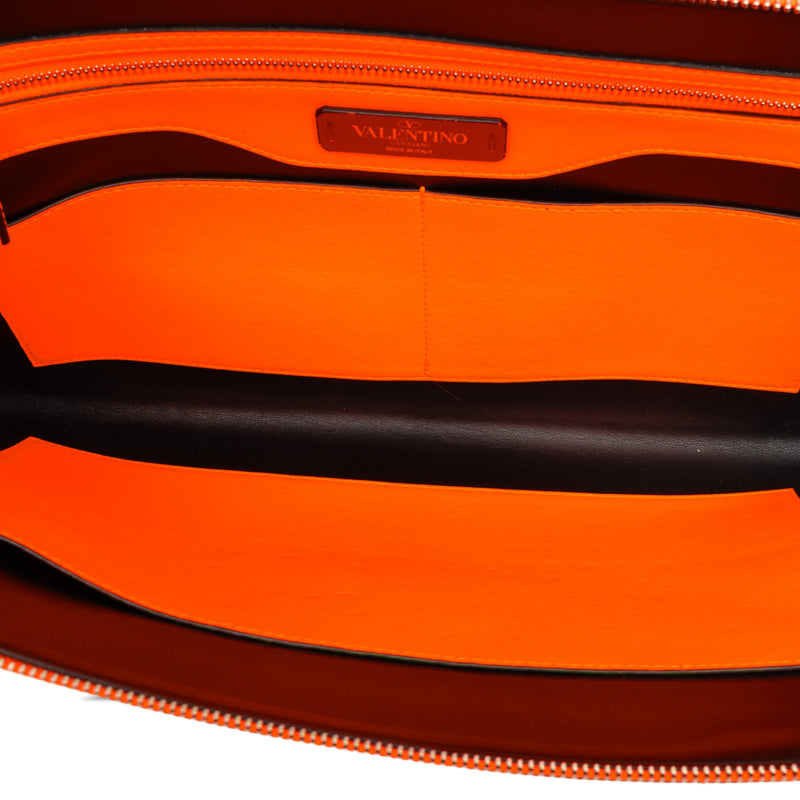 Leather Rockstud VLTN Document Case - Image 4