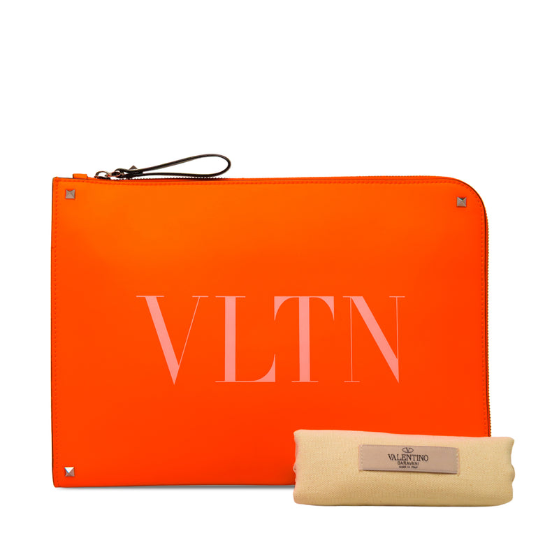 Leather Rockstud VLTN Document Case - Image 6