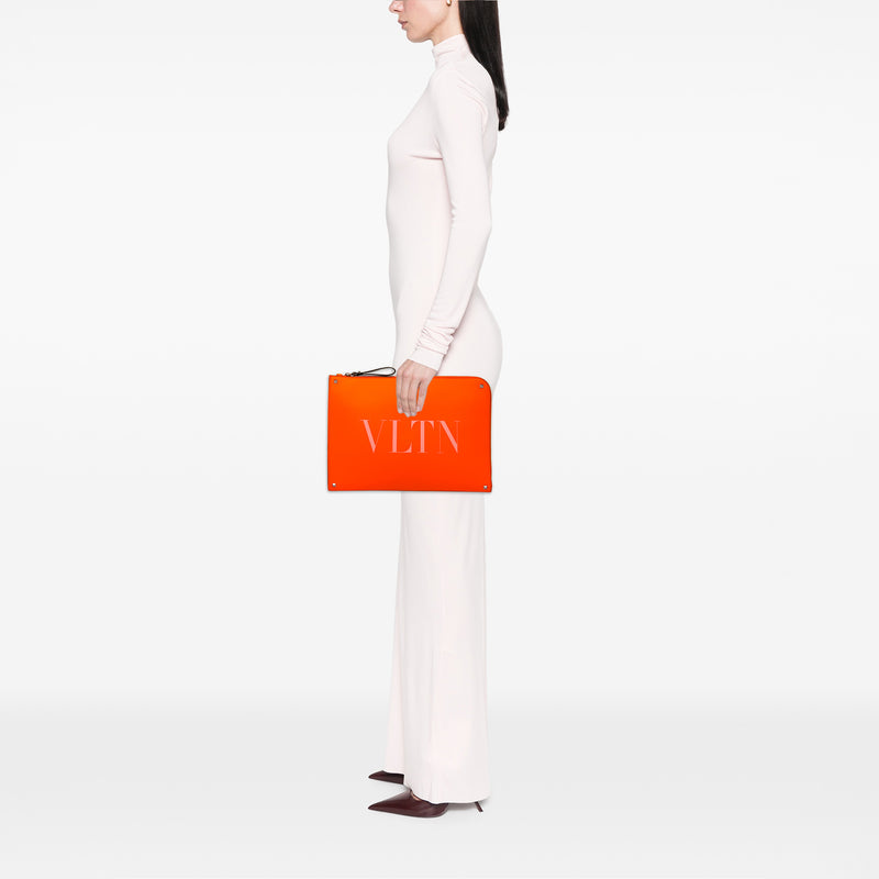 Leather Rockstud VLTN Document Case - Image 7