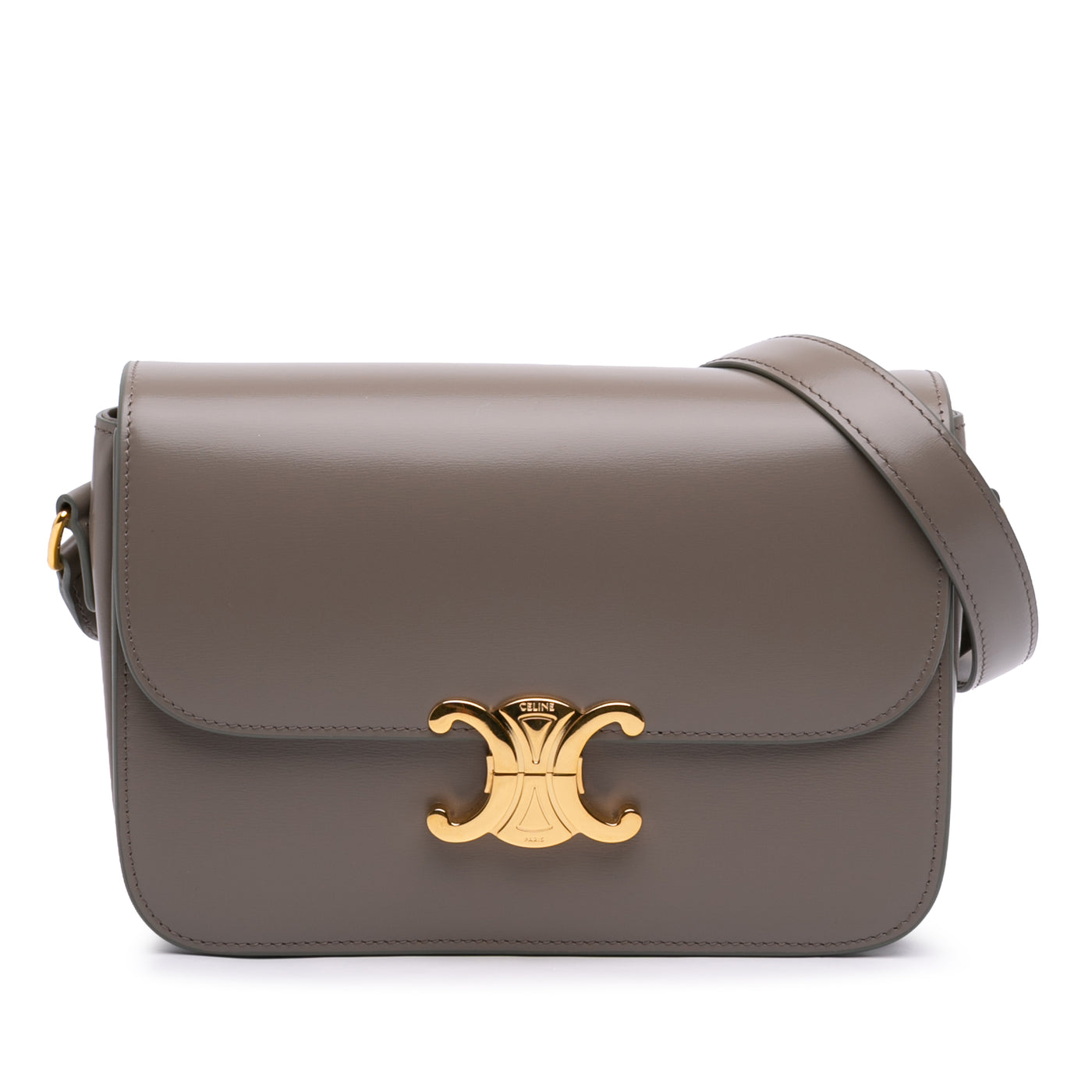 Classique Shiny Calfskin Triomphe Crossbody - Image 1