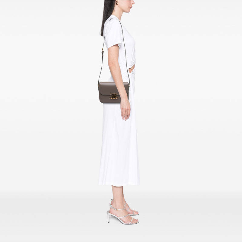 Classique Shiny Calfskin Triomphe Crossbody - Image 6