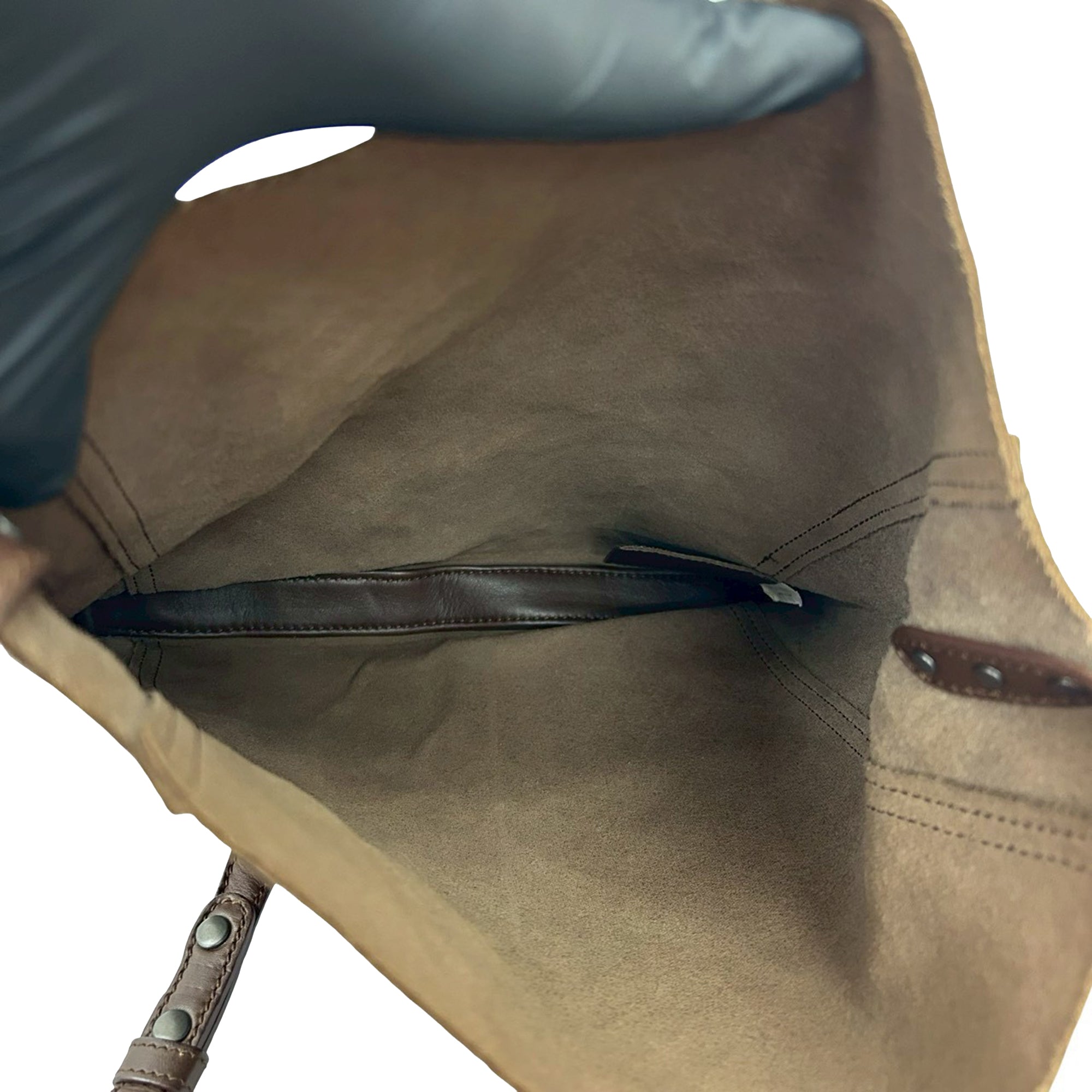 Leather Intrecciomirage Butterfly Crossbody - Image 3