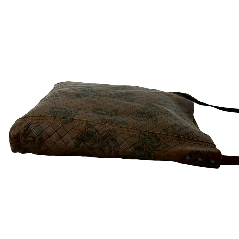 Leather Intrecciomirage Butterfly Crossbody - Image 4