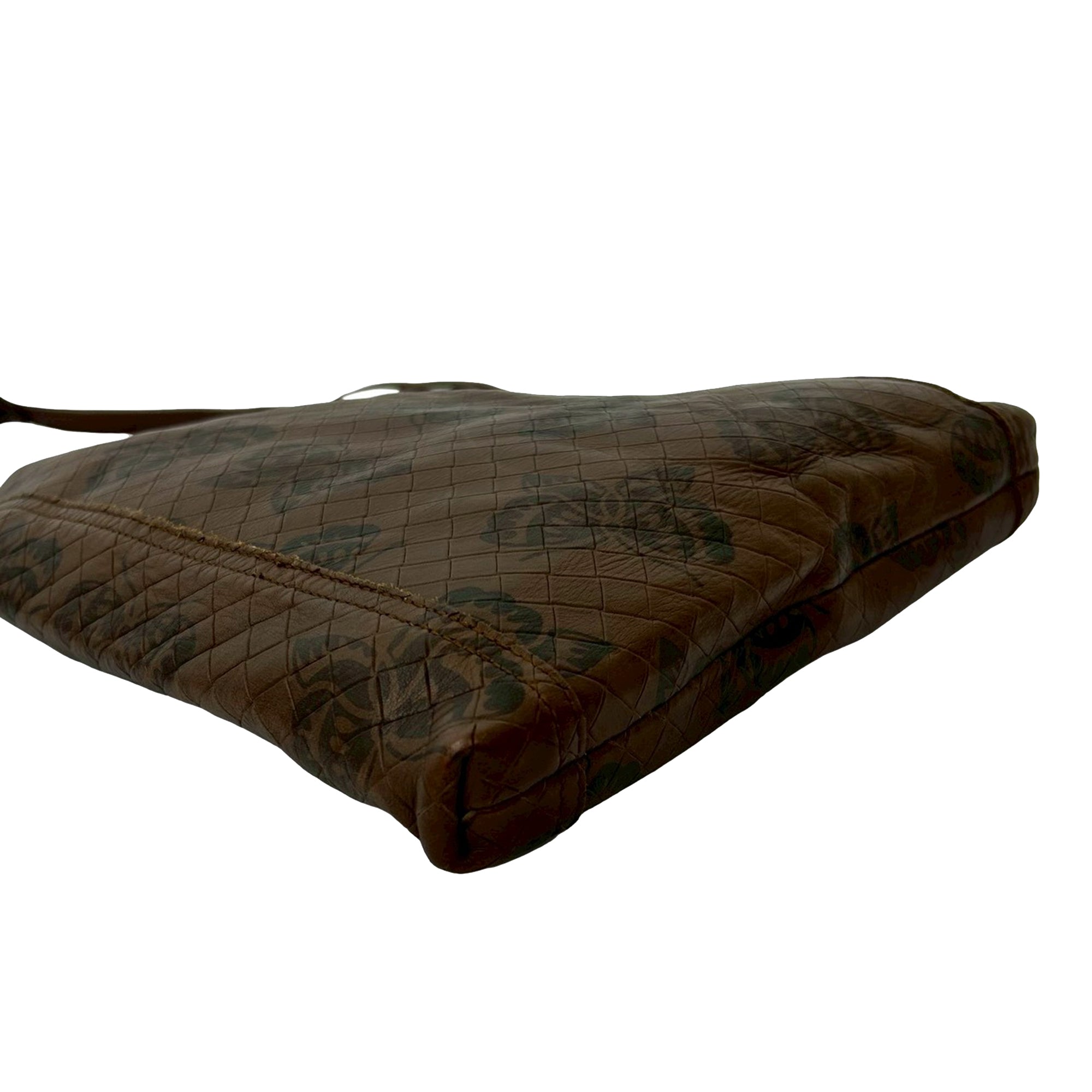 Leather Intrecciomirage Butterfly Crossbody - Image 6