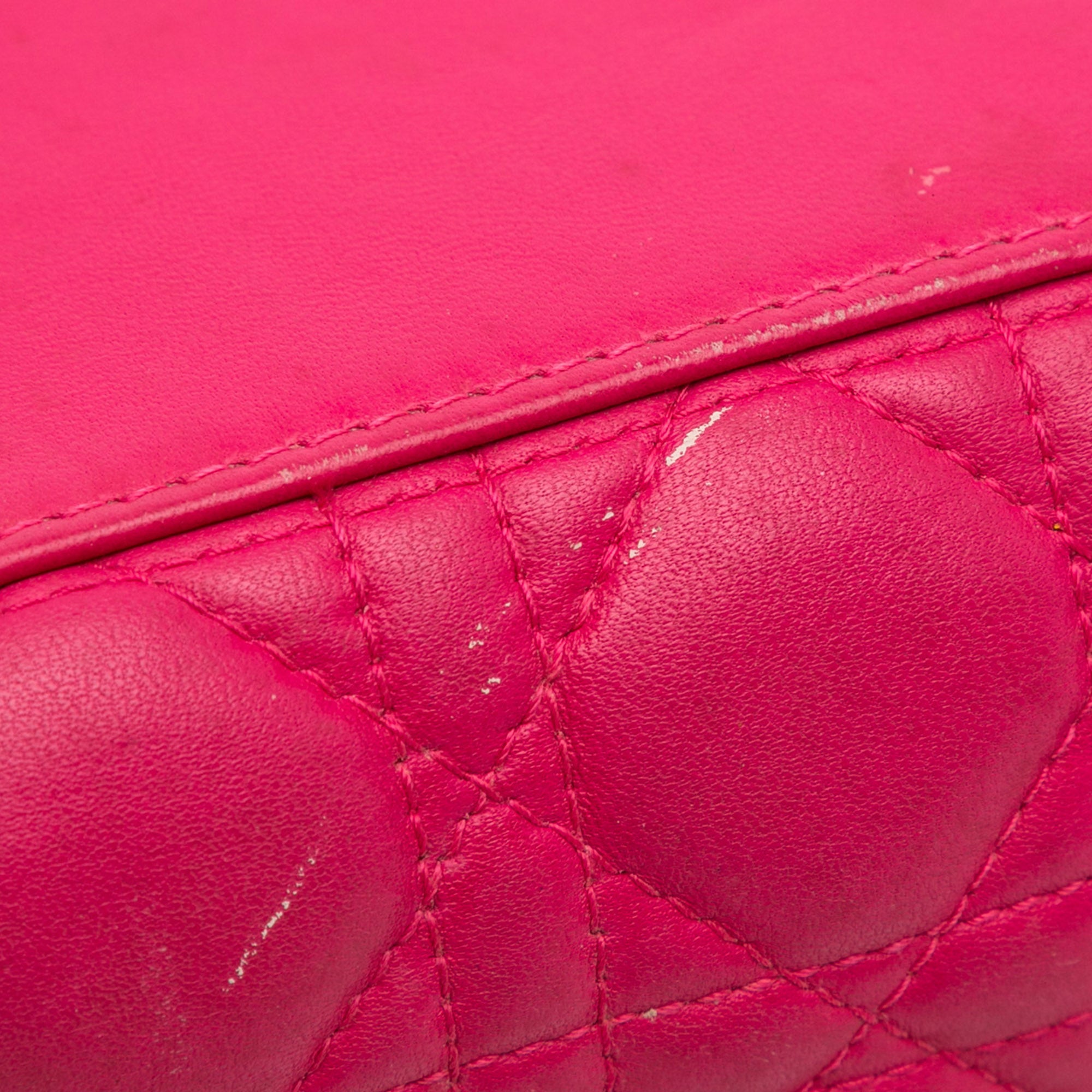 Medium Lambskin Cannage Lady Dior - Image 12