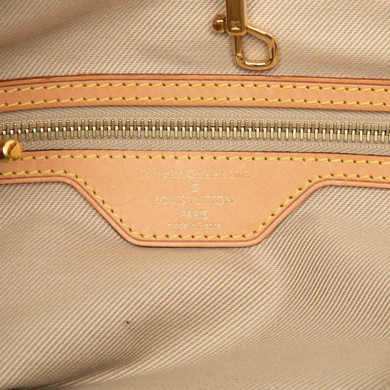 Monogram Stone Denim Neverfull MM - Image 5