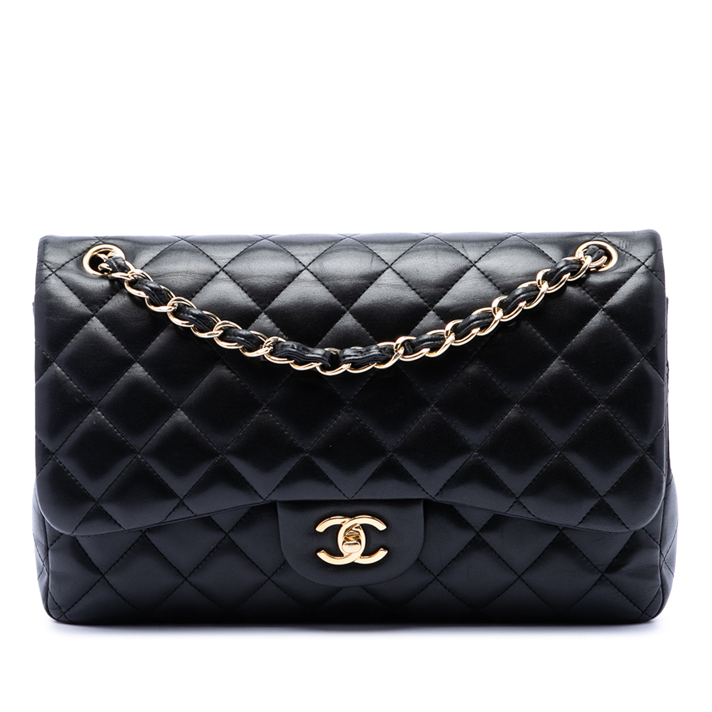 Jumbo Classic Lambskin Double Flap - Image 1