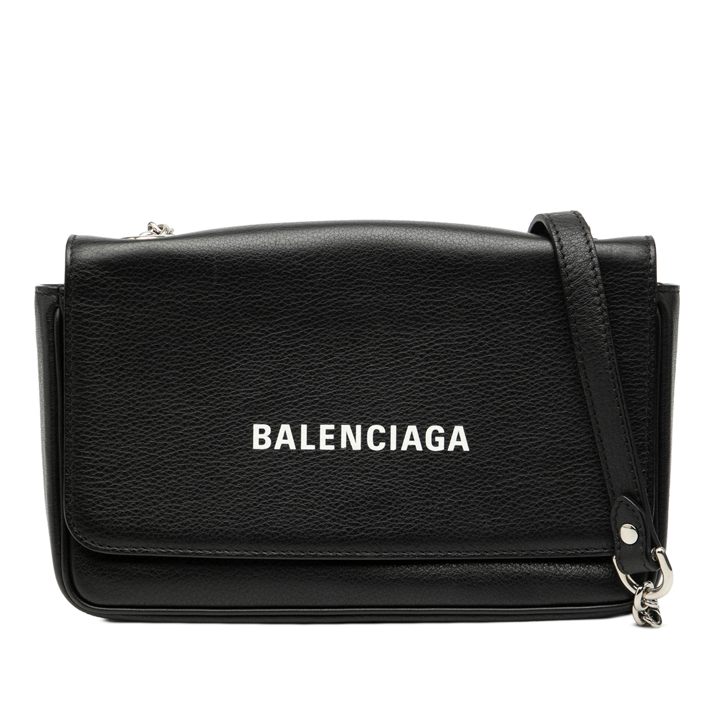 Leather Everyday Wallet on Chain - Image 1