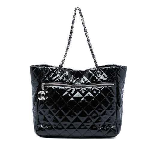 CC Quilted Patent Chic And Glitter Ligne Timeless Tote - Image 1