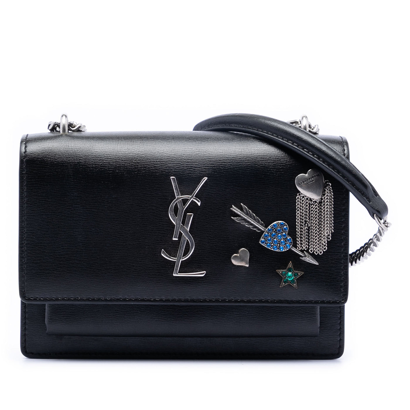 Mini Calfskin Monogram Lucky Charms Sunset Wallet on Chain - Image 1