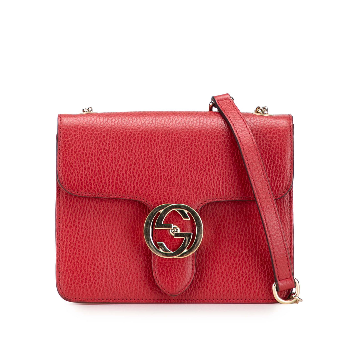 Small Dollar Calfskin Interlocking G Crossbody - Image 1
