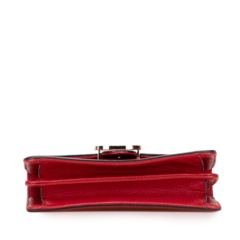 Small Dollar Calfskin Interlocking G Crossbody - Image 3