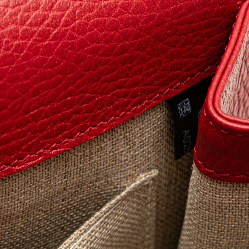 Small Dollar Calfskin Interlocking G Crossbody - Image 8
