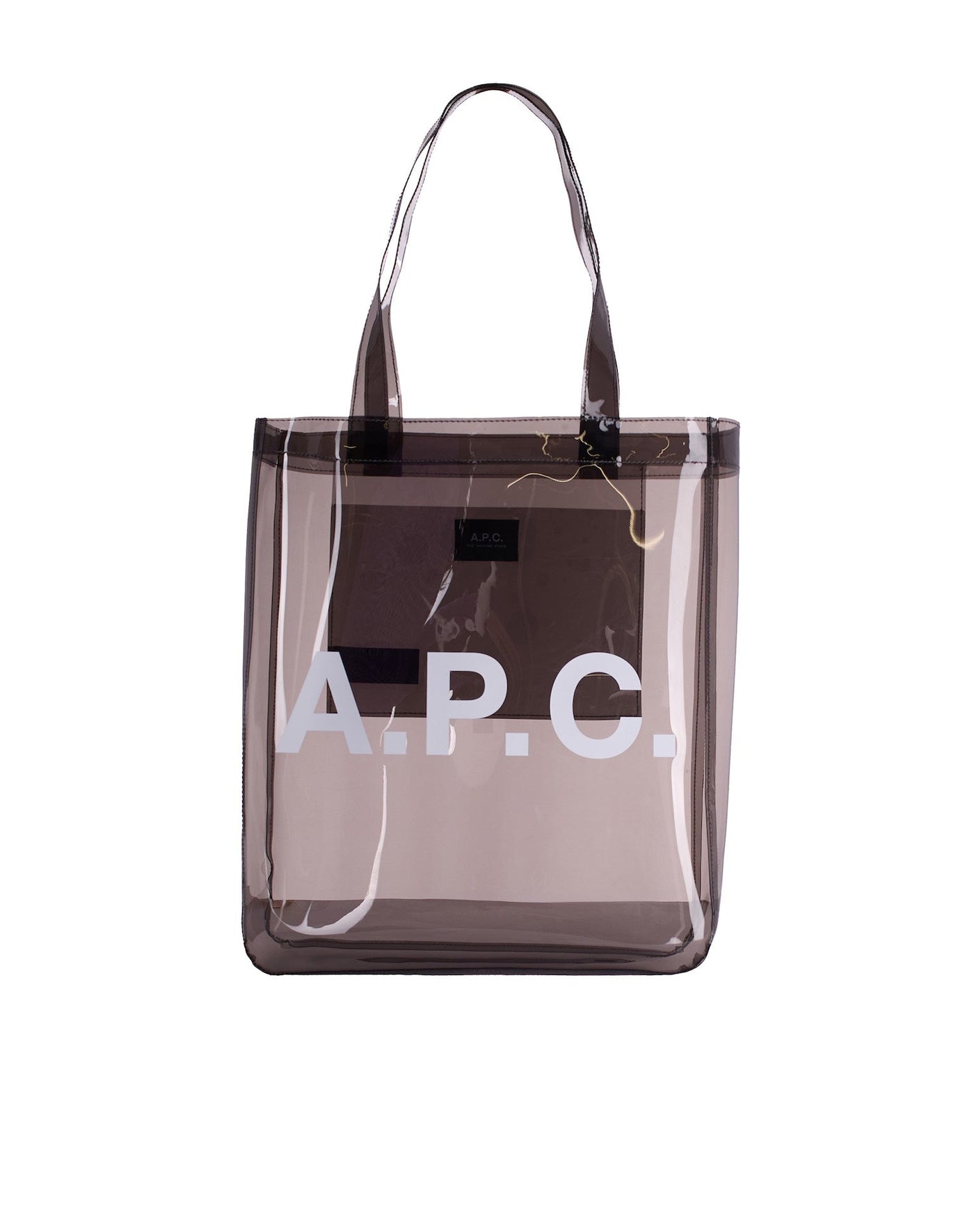 A.p.c. Lou Tote Bag — Gray Thermoplastic Polyurethane
