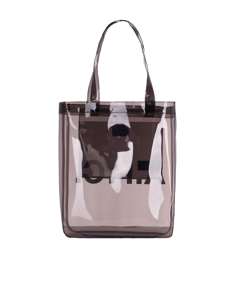 A.p.c. Lou Tote Bag — Gray Thermoplastic Polyurethane