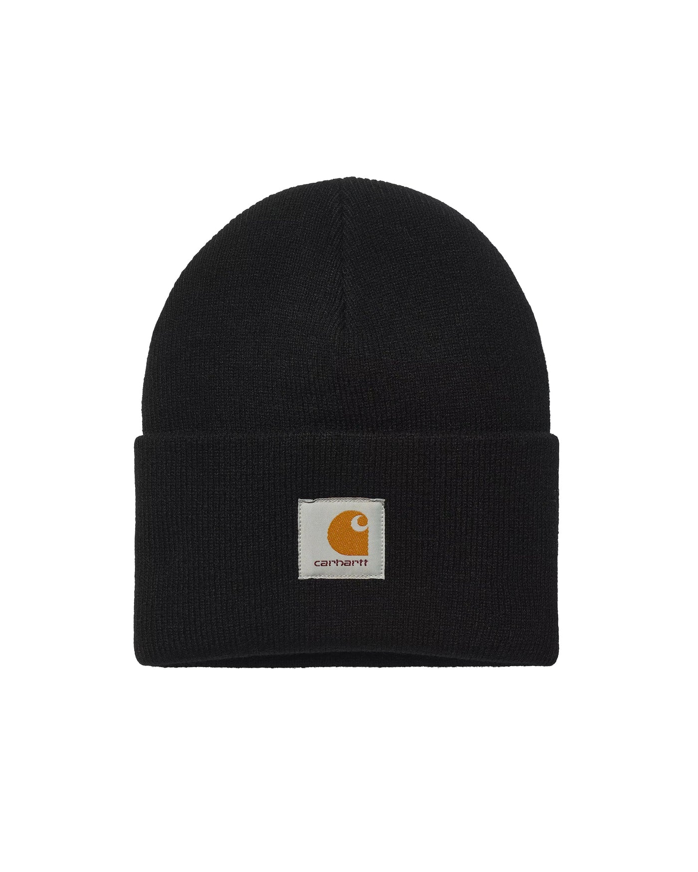 Carhartt Wip I020222 Ribbed Acrylic Beanie — Black Beanies