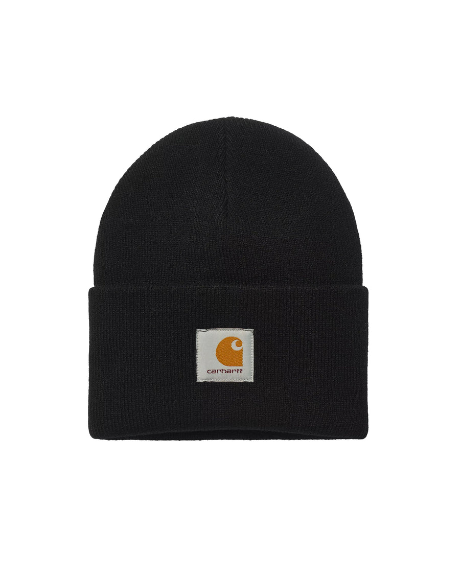 Carhartt Wip I020222 Ribbed Acrylic Beanie — Black Beanies