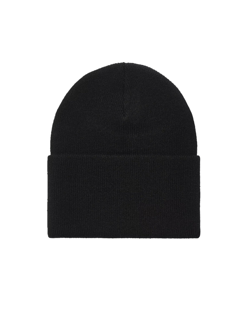 Carhartt Wip I020222 Ribbed Acrylic Beanie — Black Beanies