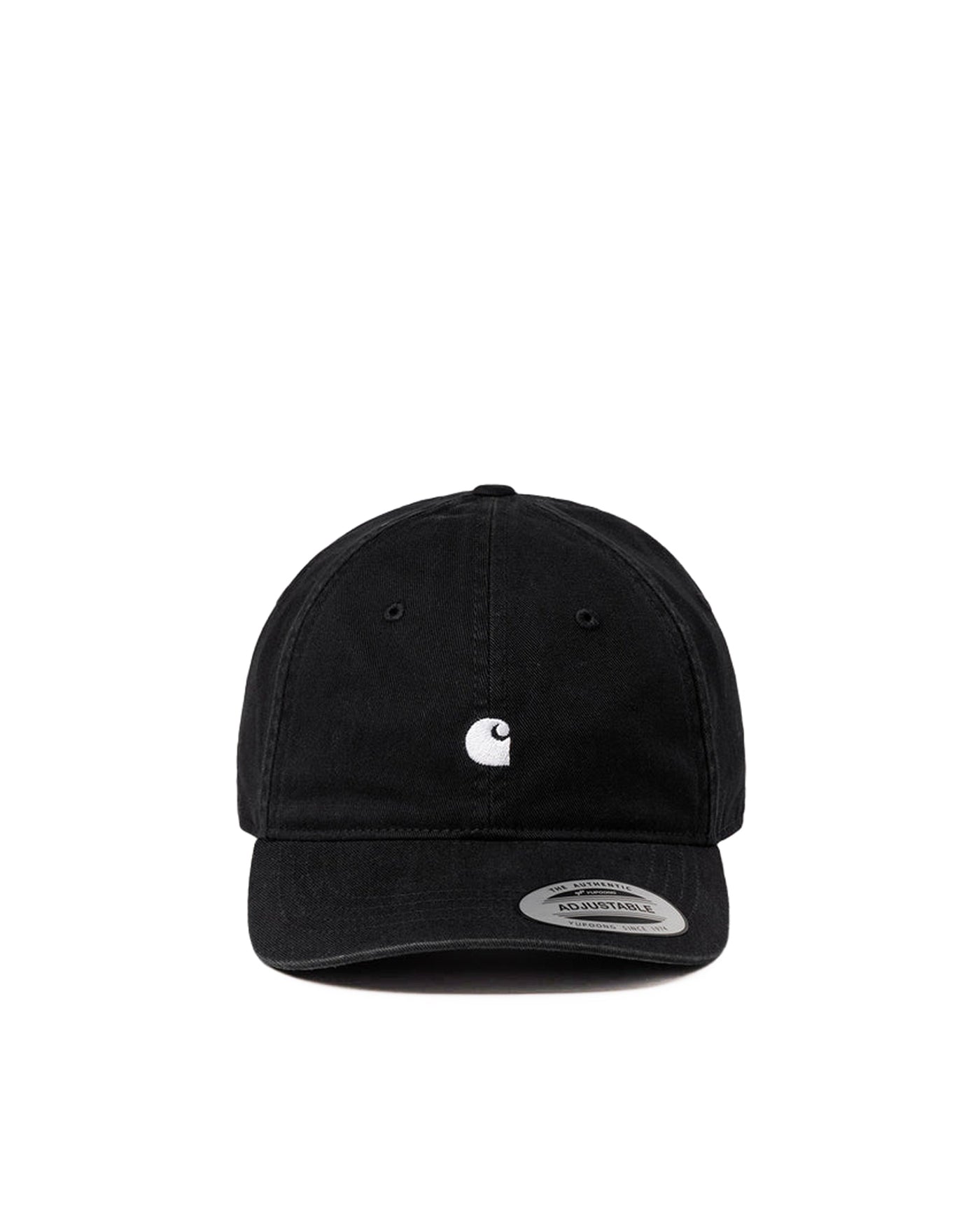 Carhartt Wip I023750 Baseball Cap — Black Cotton Twill Caps
