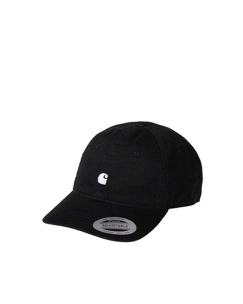 Carhartt Wip I023750 Baseball Cap — Black Cotton Twill Caps