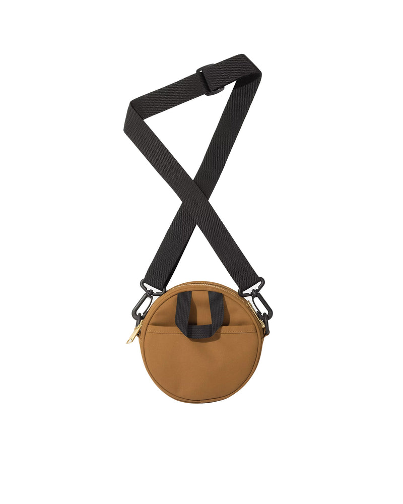 Carhartt Wip Crossbody Bag — Brown Nylon Canvas