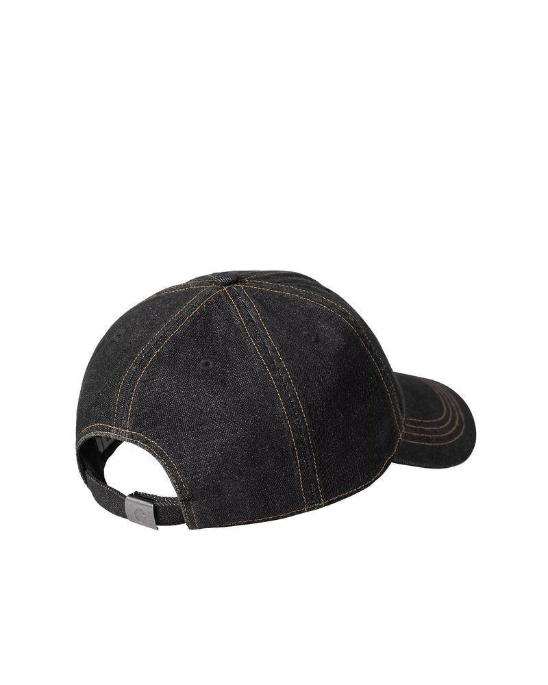 Carhartt Wip I034471 Baseball Cap — Black Cotton Denim Caps