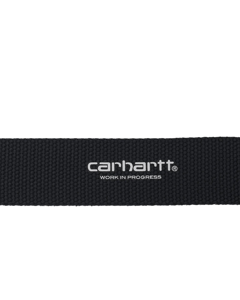 Carhartt Wip Heart Clip Metal Buckle Belt — Black Polyester