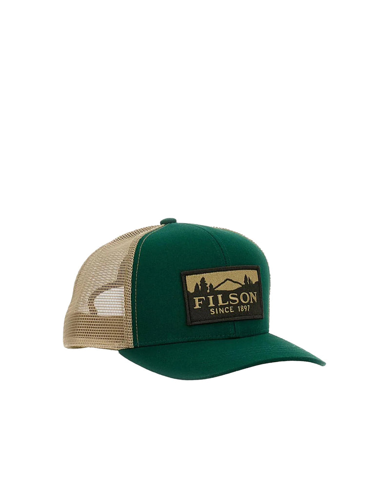 Filson Fmacc0258 Baseball Cap — Green Cotton Caps