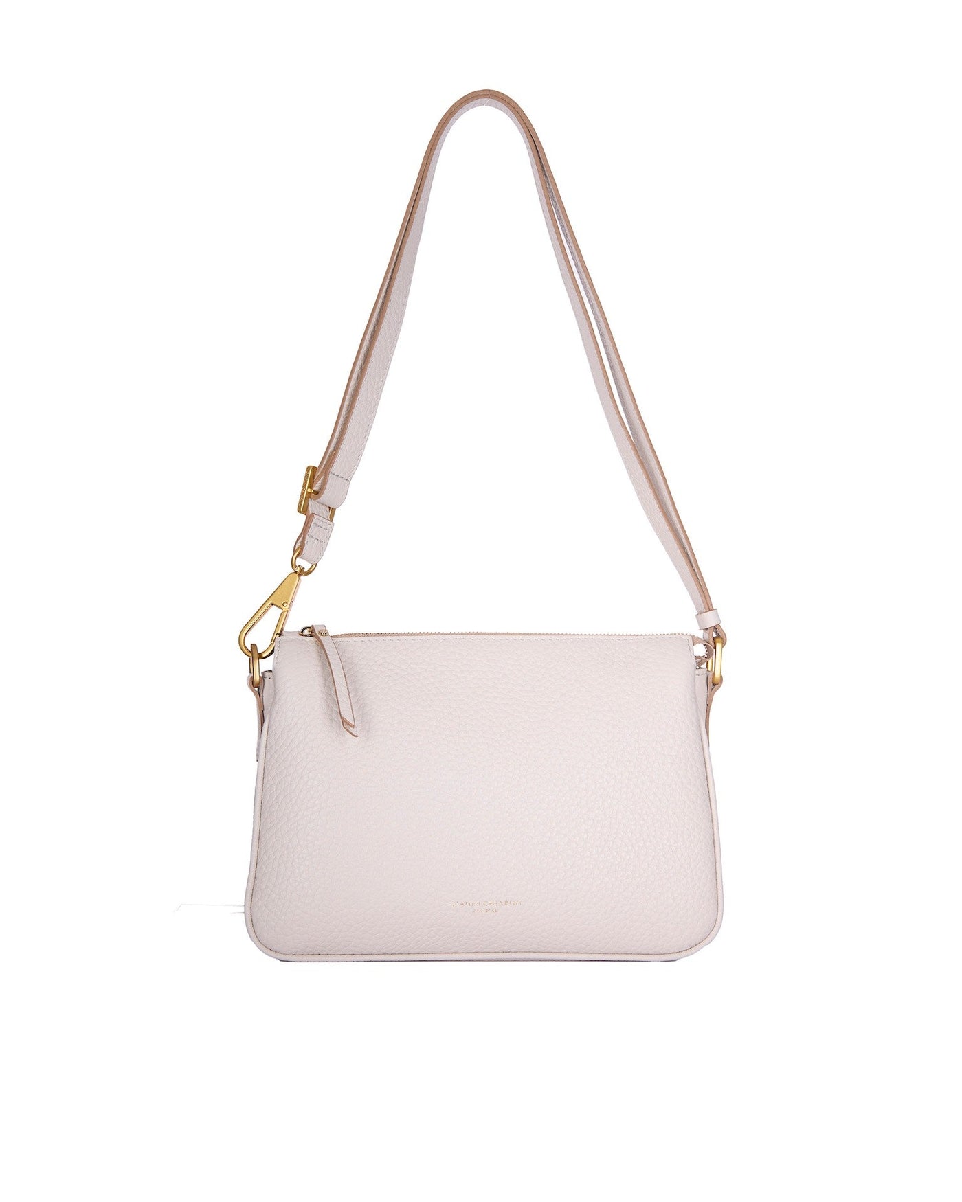 Gianni Chiarini Brooke Shoulder Bag — Beige