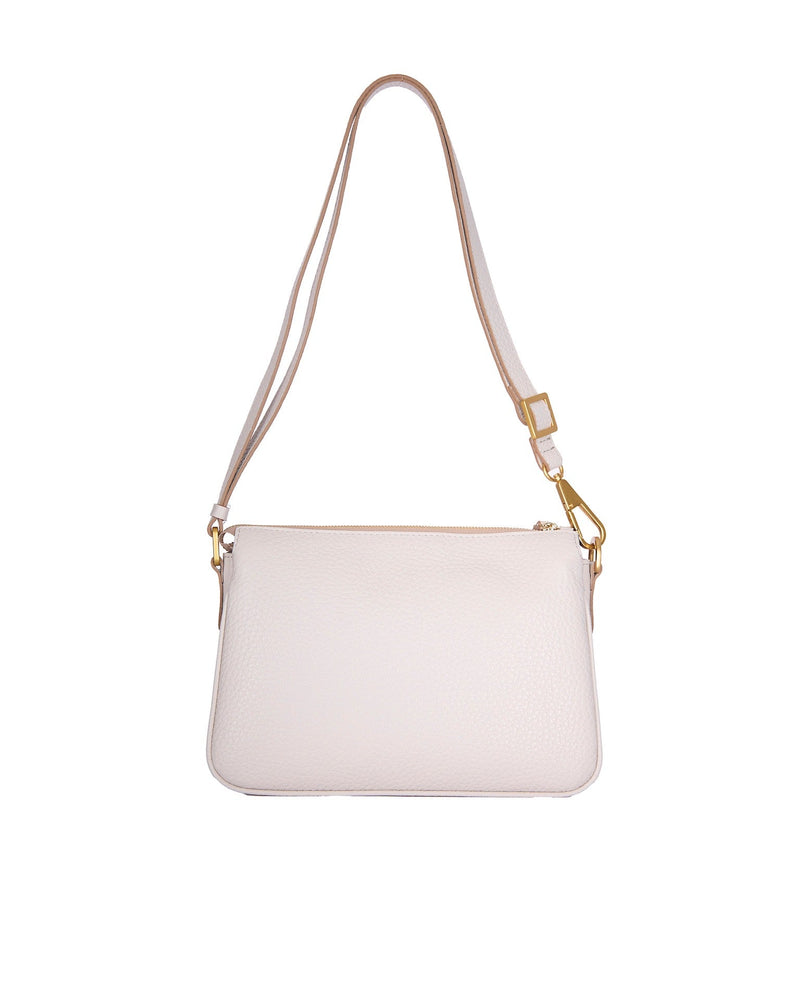 Gianni Chiarini Brooke Shoulder Bag — Beige