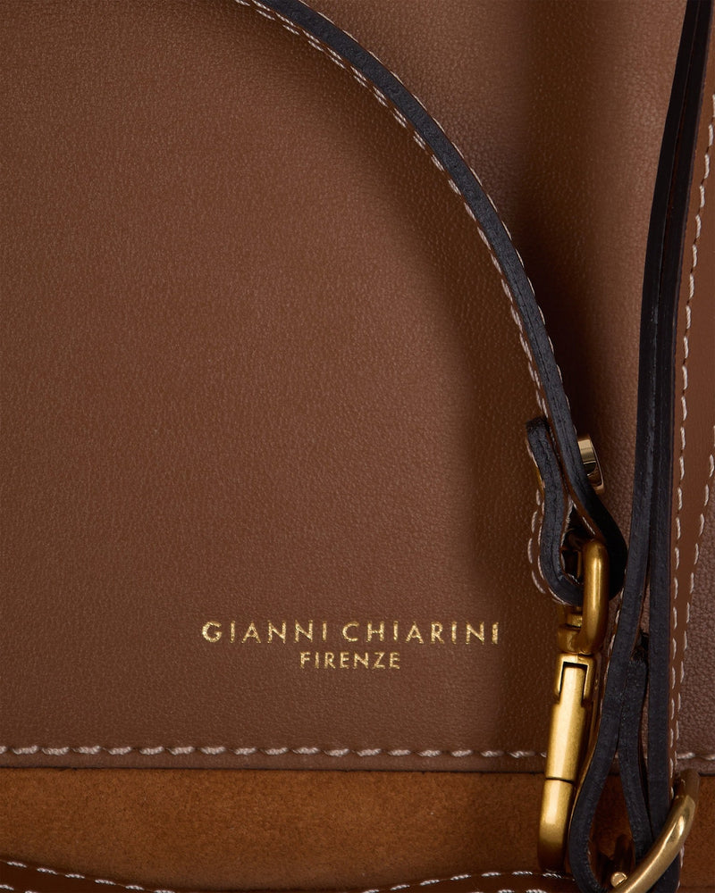 Gianni Chiarini Three Shoulder Bag — Caramel