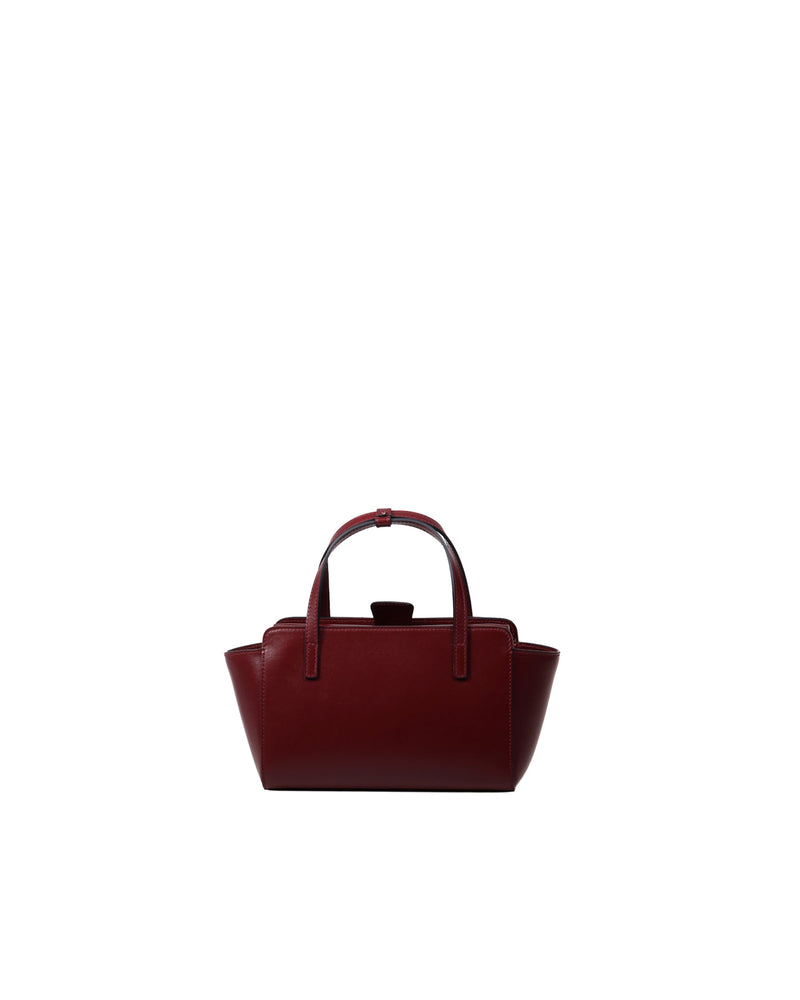 Hidesins Shoulder Bag — Red Calf Leather