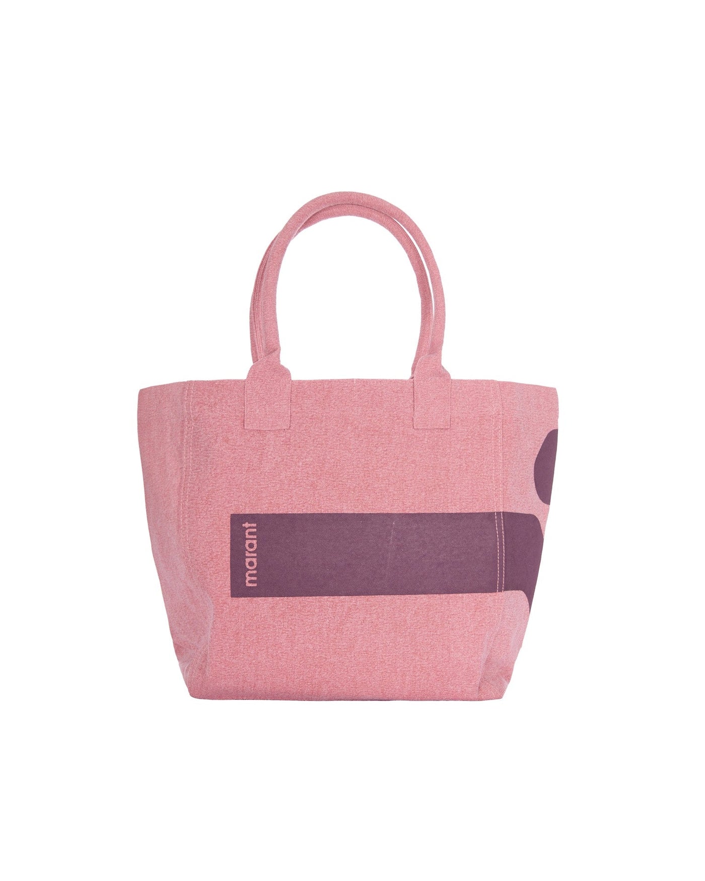Isabel Marant Yenky Tote Bag — Pink Cotton