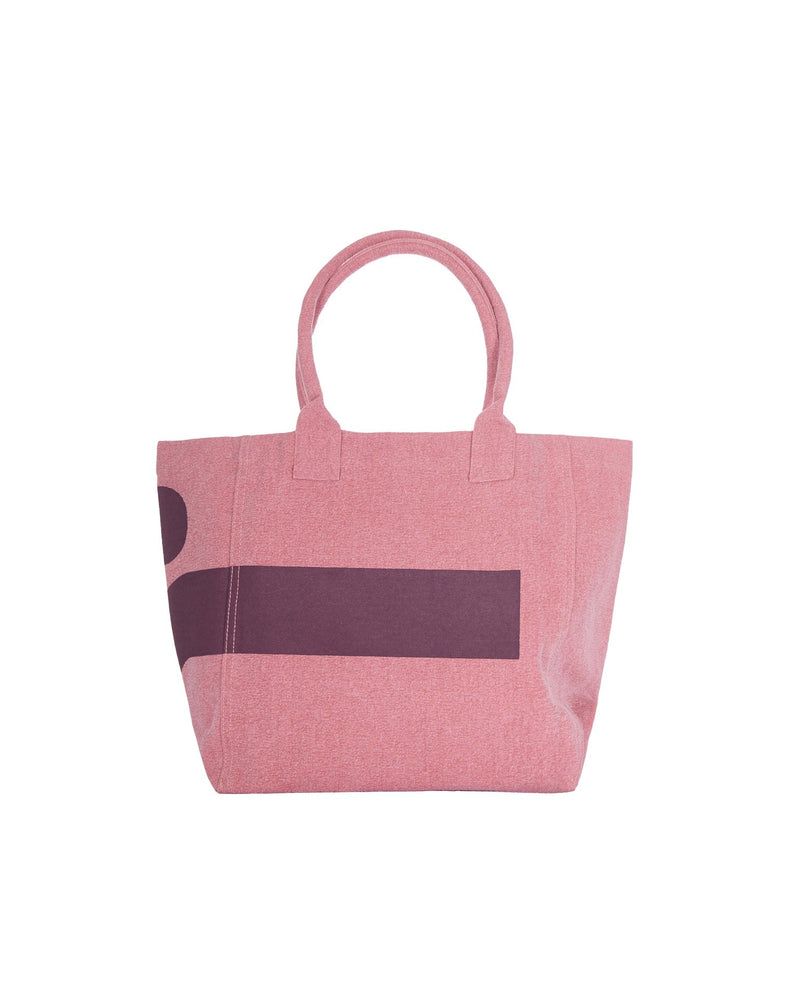 Isabel Marant Yenky Tote Bag — Pink Cotton