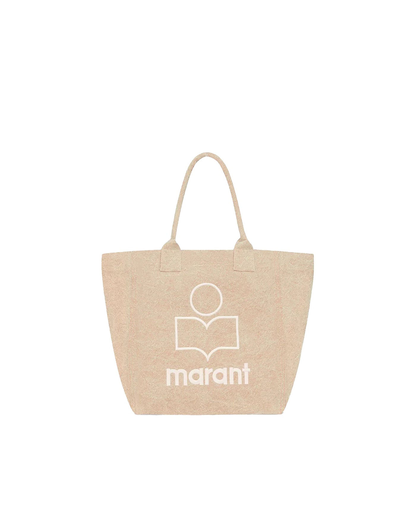 Isabel Marant Yenky Tote Bag — Beige Cotton