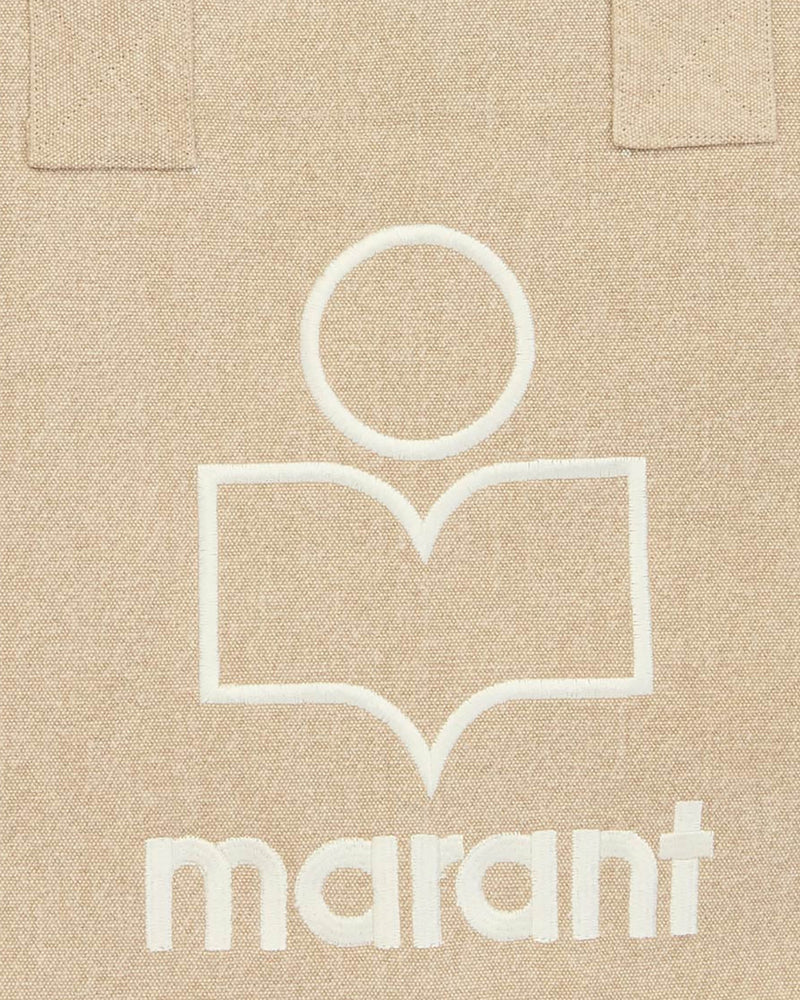 Isabel Marant Yenky Tote Bag — Beige Cotton