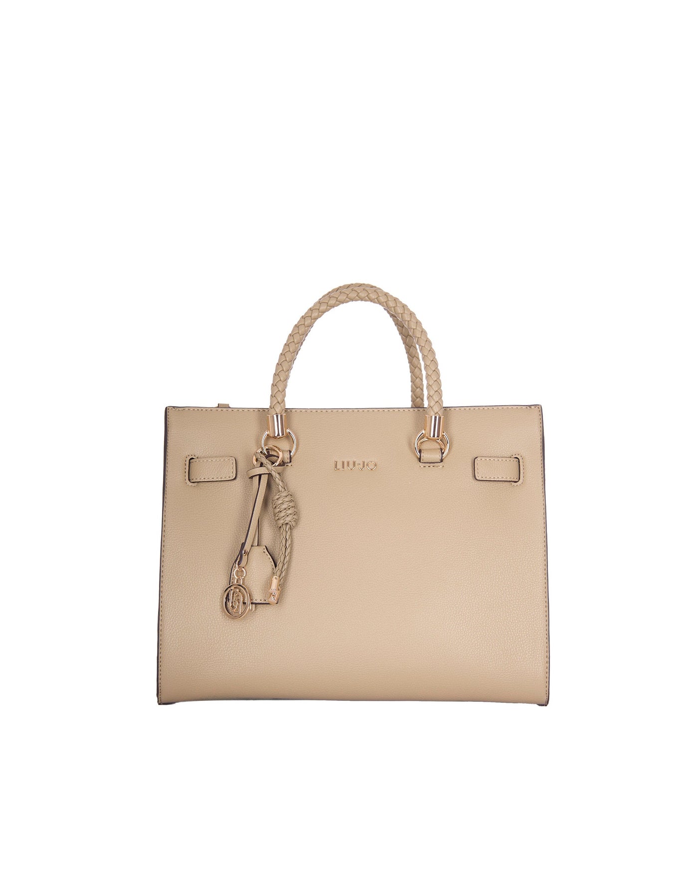 Liu Jo Manh Shoulder Bag — Beige Polyurethane