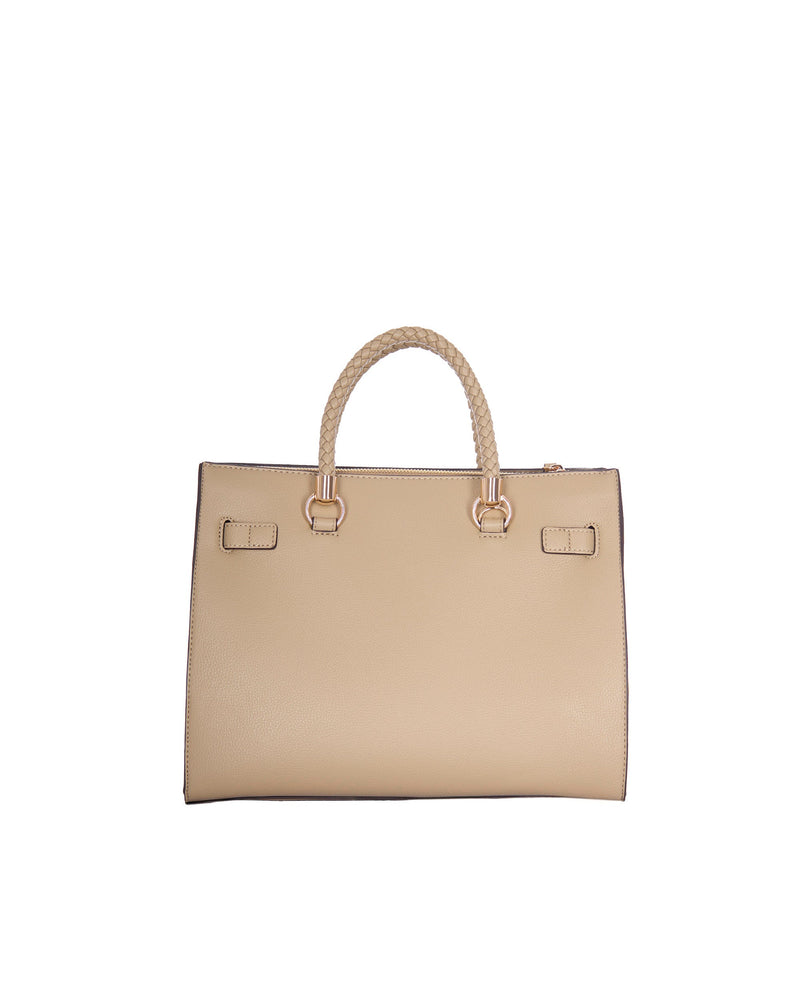 Liu Jo Manh Shoulder Bag — Beige Polyurethane