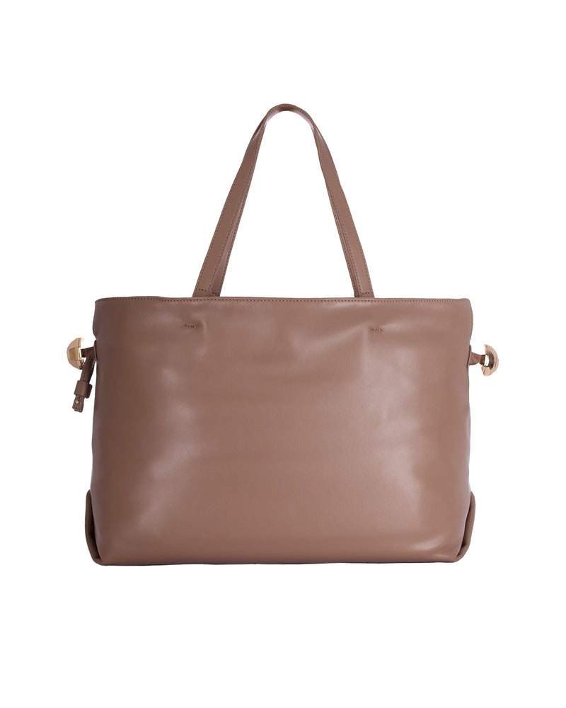 Liu Jo Riccy Shoulder Bag — Brown Polyurethane