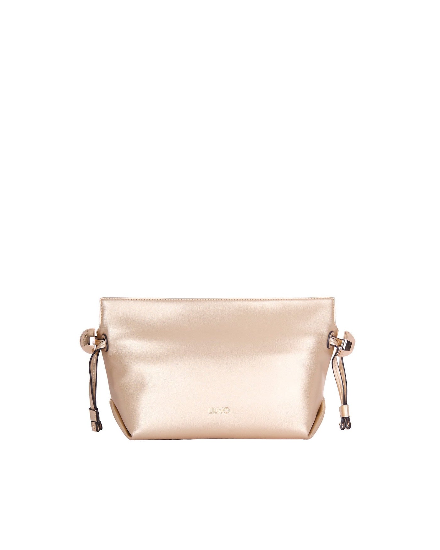 Liu Jo Braided Chain Strap Shoulder Bag — Gold Polyurethane