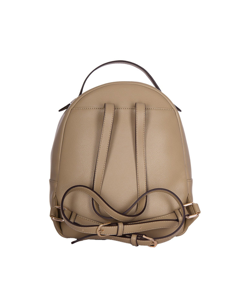 Liu Jo Eco-Leather Backpack — Beige Polyurethane