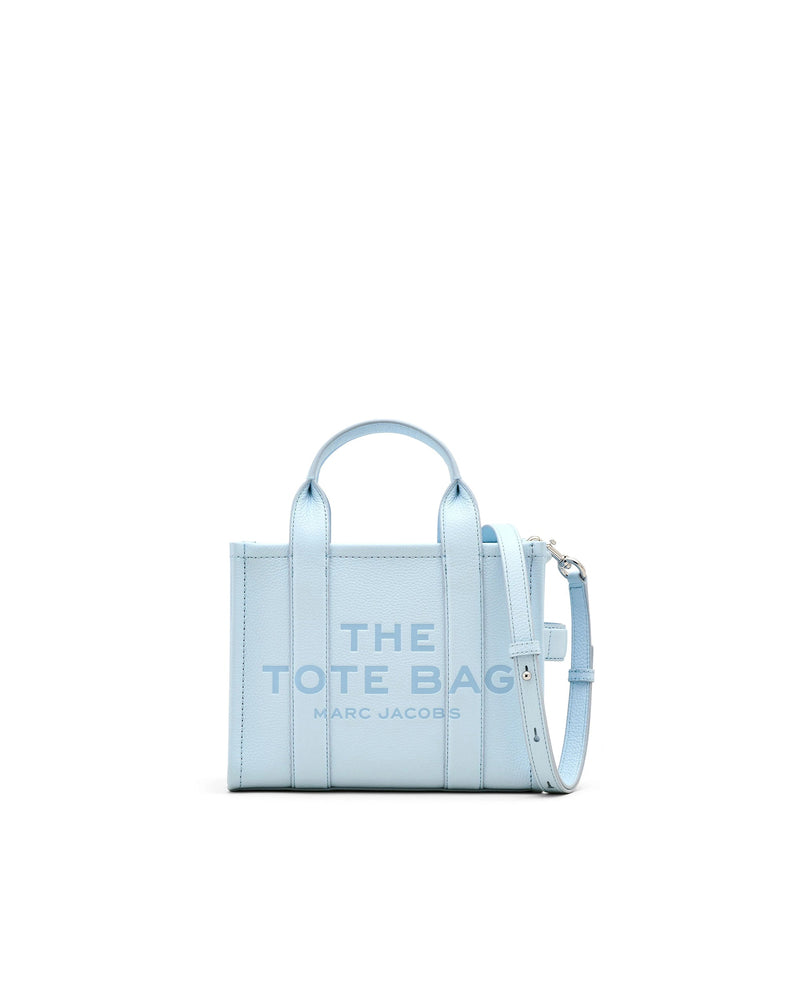 Marc Jacobs Full-Grain Leather Tote Bag — Blue