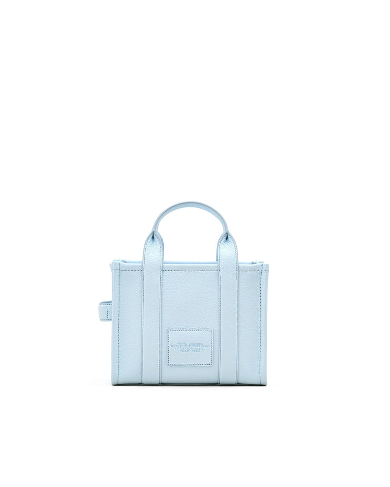 Marc Jacobs Full-Grain Leather Tote Bag — Blue