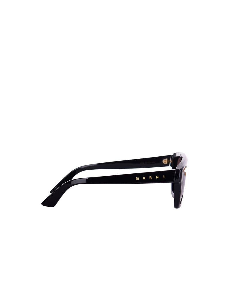 Marni 6va Sunglasses — Black Acetate