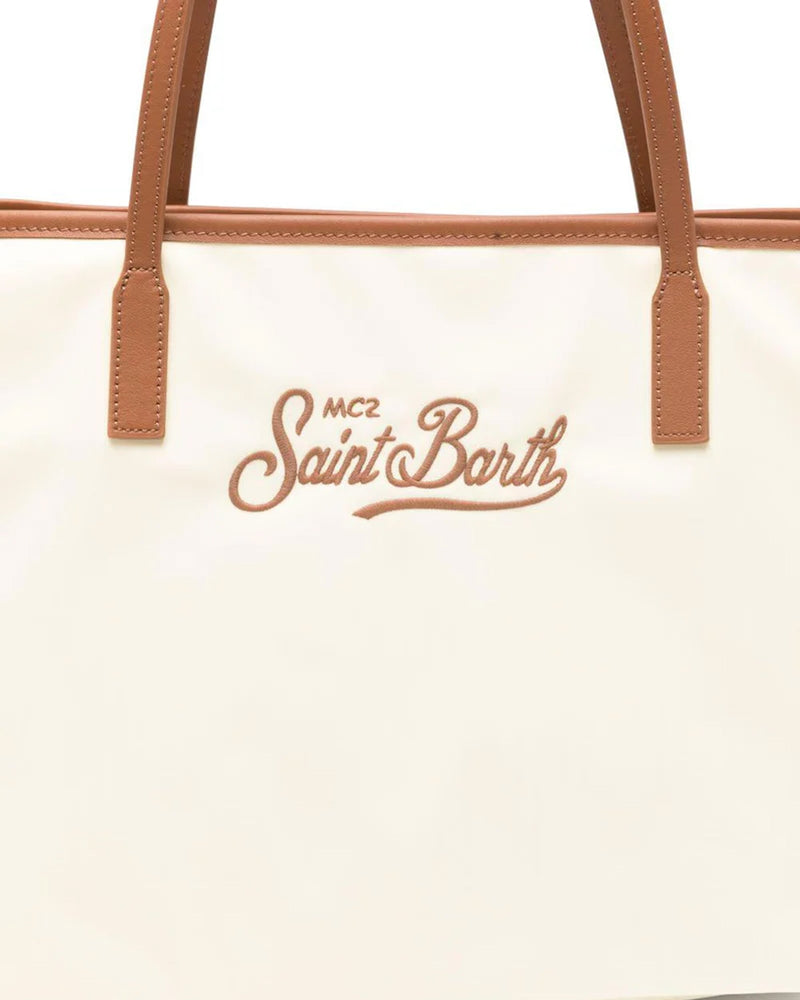 Mc2 Saint Barth Shoulder Bag — Navy Nylon