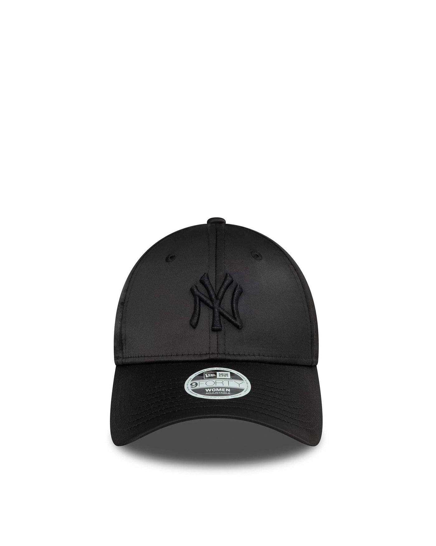 New Era Cap 60595368 Satin Baseball — Black Crown Caps