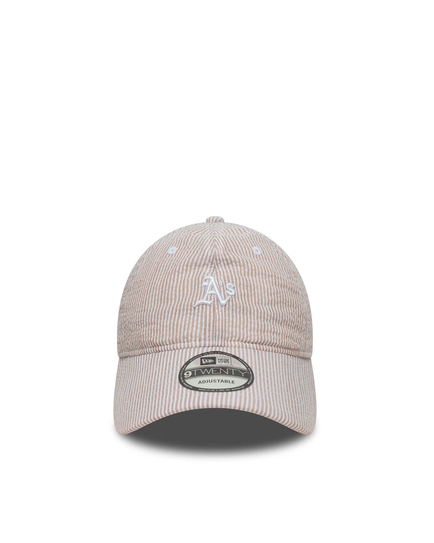 New Era Cap 60667565 Seersucker Baseball — Beige Polyester Caps