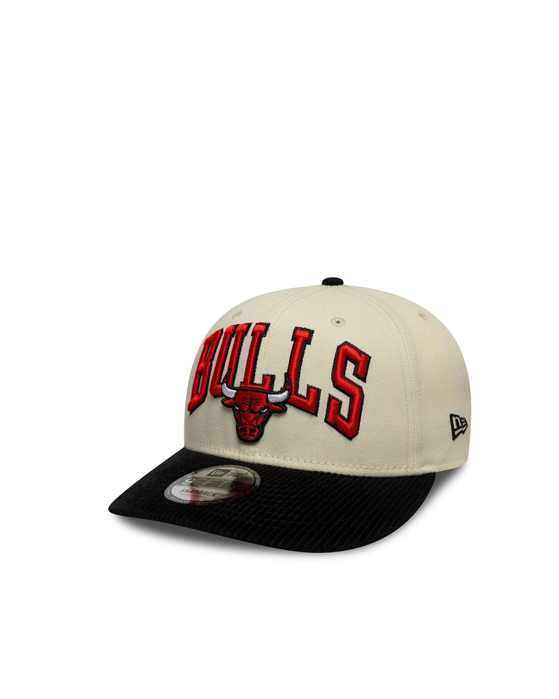 New Era Cap 60691209 Chicago Bulls Logo Baseball — Beige Polyester Cotton Caps
