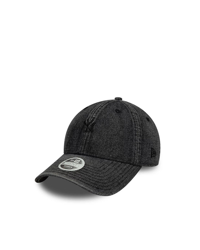 New Era Cap 60758964 Baseball — Black Polyester Cotton Caps