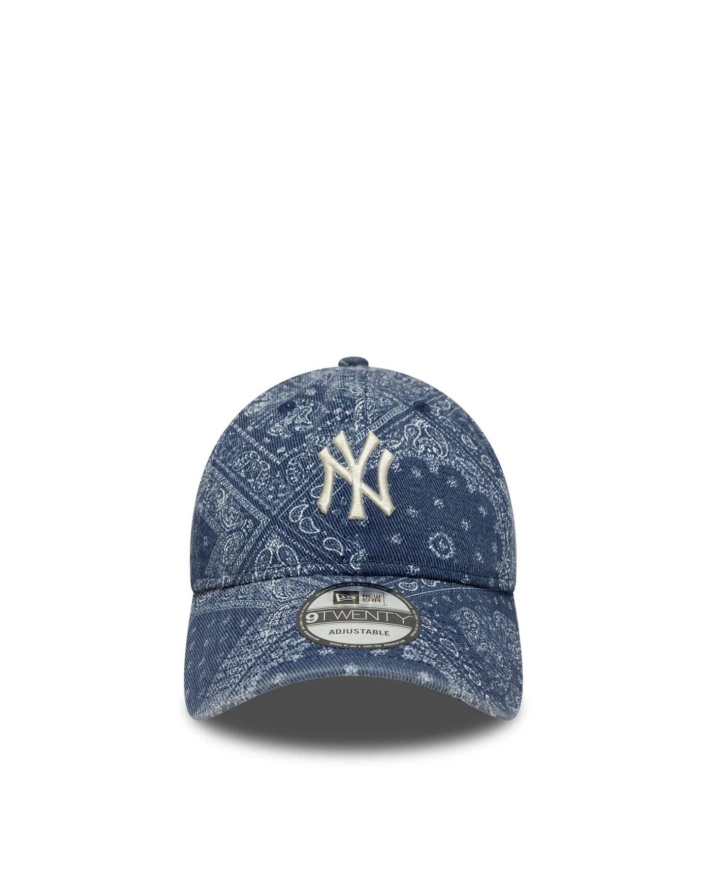 New Era Cap 60771823 Washed Paisley Baseball — Navy Crown Caps